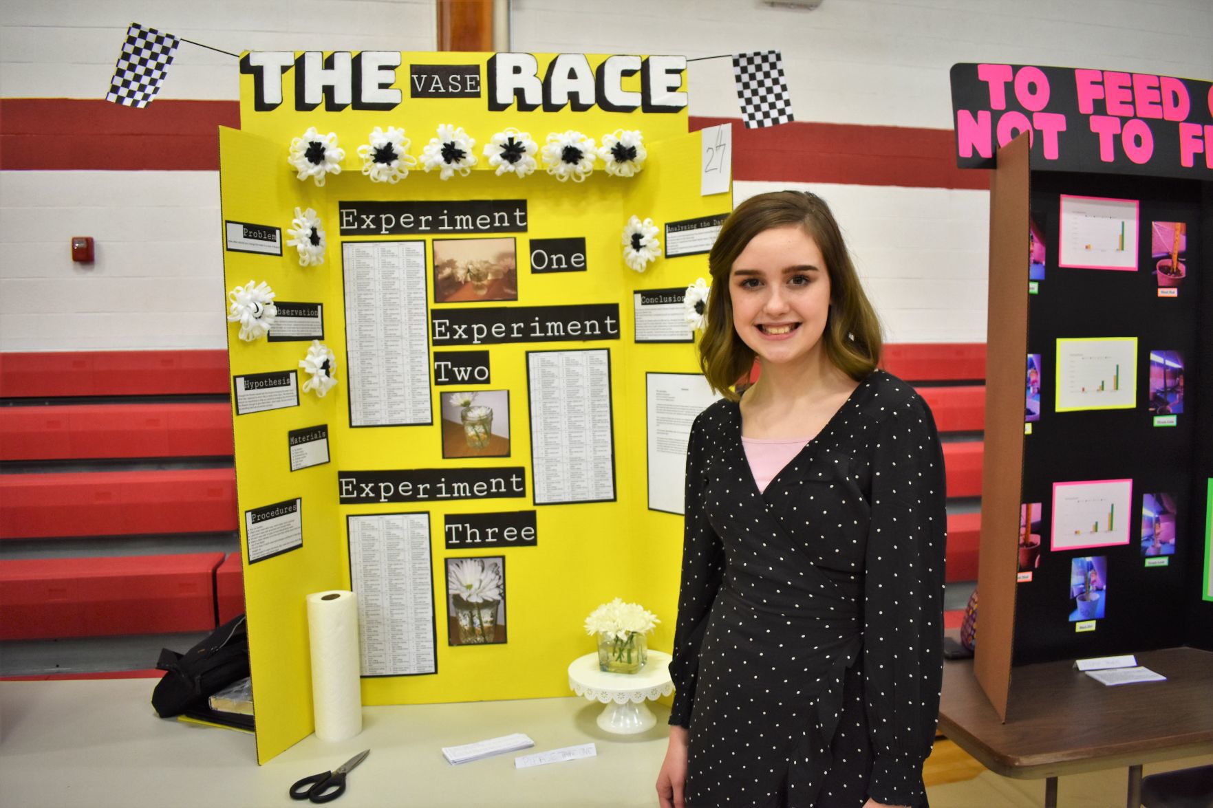 West Hancock Middle School Science Fair - second place - Seventh grade
